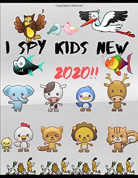 portada I spy Kids new 2020: Fun Game for " age 2-5 " (en Inglés)