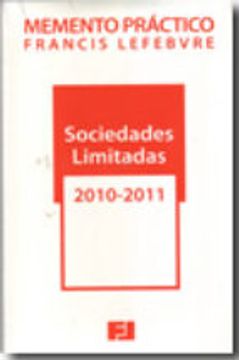 portada memento sociedades limitadas 2010-2011