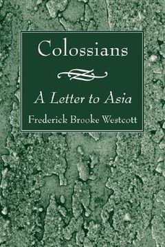 portada colossians: a letter to asia (en Inglés)