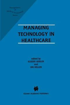 portada managing technology in healthcare (en Inglés)