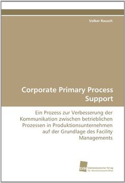 portada Corporate Primary Process Support