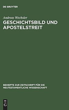 portada Geschichtsbild und Apostelstreit (in German)