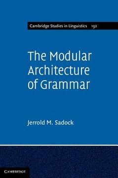 portada the modular architecture of grammar