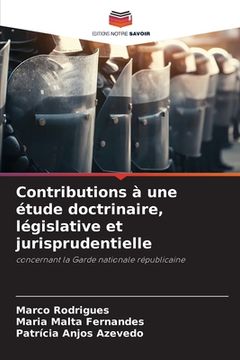 portada Contributions à une étude doctrinaire, législative et jurisprudentielle (in French)