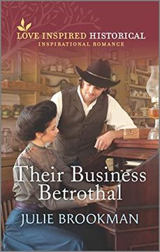 portada Their Business Betrothal (Love Inspired Historical) 
