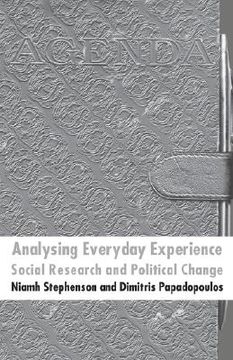 portada analysing everyday experience: social research and political change (in English)