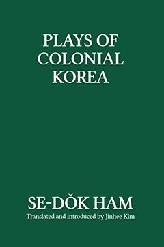portada Plays of Colonial Korea