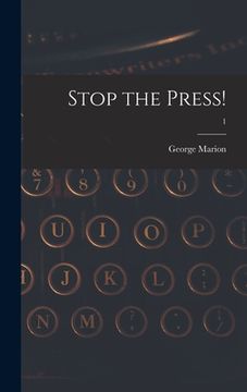 portada Stop the Press!; 1 (en Inglés)