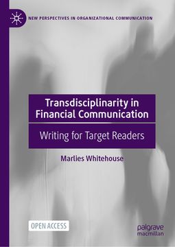 portada Transdisciplinarity in Financial Communication: Writing for Target Readers (en Inglés)