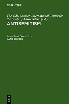 portada 2000: 16 (Antisemitism Bibliography) (en Inglés)