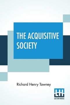 portada The Acquisitive Society (en Inglés)