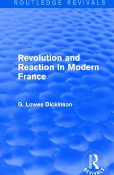 portada Revolution and Reaction in Modern France (en Inglés)