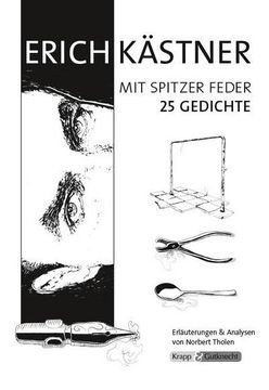portada Erich Kästner - 25 Gedichte: Unterrichtsmaterialien, Kopiervolagen, Hinweise und Analysen (en Alemán)