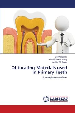 portada Obturating Materials used in Primary Teeth (en Inglés)