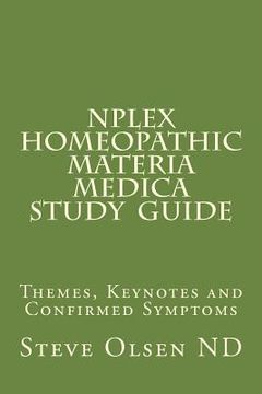 portada NPLEX Homeopathic Materia Medica Study Guide: Keynotes on Basic Homeopathic Remedies (en Inglés)