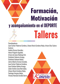 portada Formación, motivación y acompañamiento en el deporte. Talleres (in Spanish)