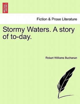 portada stormy waters. a story of to-day.
