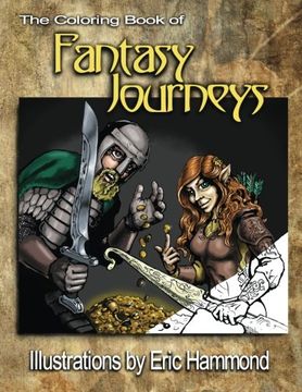 portada The Coloring Book of Fantasy Journeys