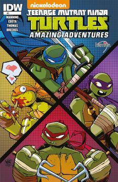 portada Teenage Mutant Ninja Turtles Amazing Adventures #3a