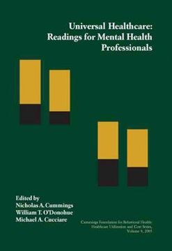 portada Universal Healthcare: Readings for Mental Health Professionals (in English)