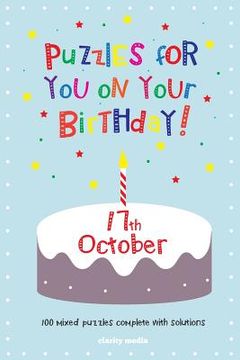 portada Puzzles for you on your Birthday - 17th October (en Inglés)