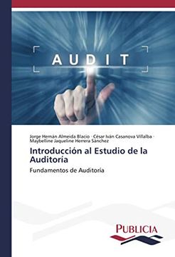 portada Introducción al Estudio de la Auditoría: Fundamentos de Auditoría (in Spanish)