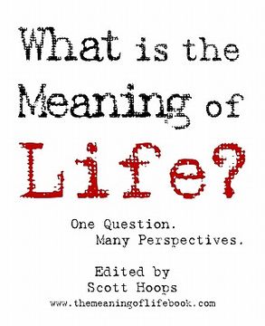 portada what is the meaning of life? (en Inglés)