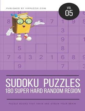 portada Sudoku Puzzles - 180 Super Hard Random Regions (in English)