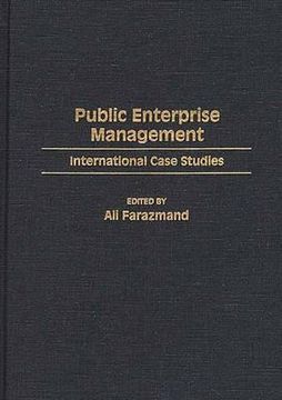 portada public enterprise management: international case studies (en Inglés)