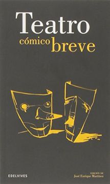 portada Teatro Cómico Breve (Clásicos Hispánicos) (in Spanish)