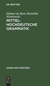 portada Mittelhochdeutsche Grammatik. (en Alemán)
