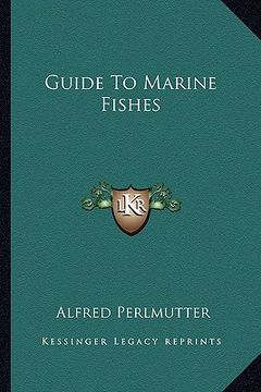 portada guide to marine fishes (en Inglés)