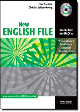 portada New English File Intermediate: Multipack a: Multipack a Intermediate Level (New English File Second Edition) (en Inglés)