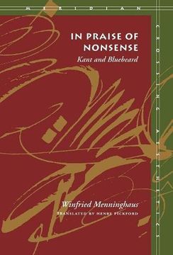 portada In Praise of Nonsense: Kant and Bluebeard (en Inglés)