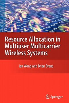 portada resource allocation in multiuser multicarrier wireless systems (en Inglés)