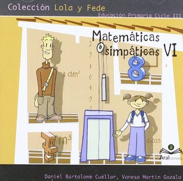 portada 6º ep matematicas simpaticas (CD-rom)