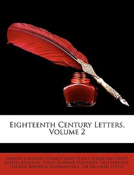 portada eighteenth century letters, volume 2 (en Inglés)