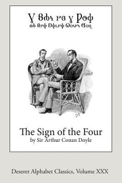 portada The Sign of the Four (Deseret Alphabet edition) (en Inglés)