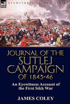 portada journal of the sutlej campaign of 1845-6: an eyewitness account of the first sikh war (en Inglés)