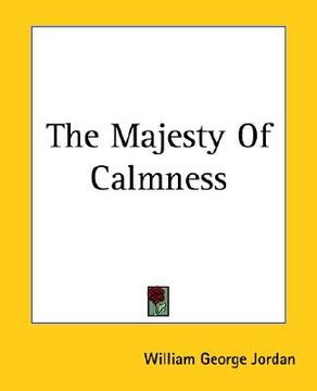 portada the majesty of calmness (in English)