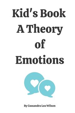portada Kid's Book - A Theory of Emotions (en Inglés)