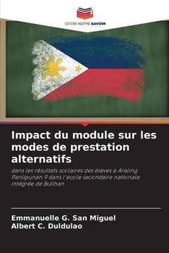 portada Impact du module sur les modes de prestation alternatifs (en Francés)