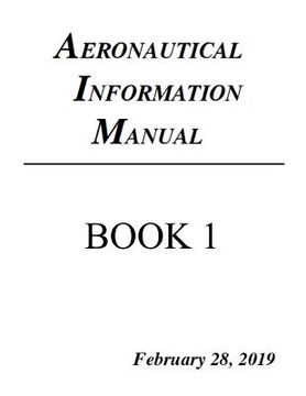 portada Aeronautical Information Manual: Book 1 (en Inglés)