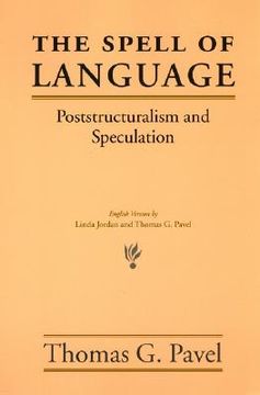 portada the spell of language: poststructuralism and speculation (en Inglés)