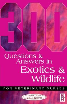 portada 300 Questions and Answers in Exotics and Wildlife for Veterinary Nurses (en Inglés)