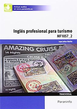portada Inglés Profesional Para Turismo. Certificados de Profesionalidad. Hostelería y Turismo