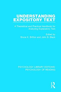 portada Understanding Expository Text: A Theoretical and Practical Handbook for Analyzing Explanatory Text (en Inglés)