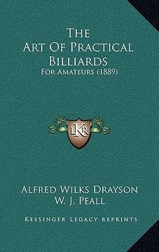 portada the art of practical billiards: for amateurs (1889) (in English)