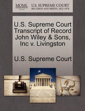 portada u.s. supreme court transcript of record john wiley & sons, inc v. livingston