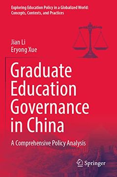 portada Graduate Education Governance in China: A Comprehensive Policy Analysis (en Inglés)